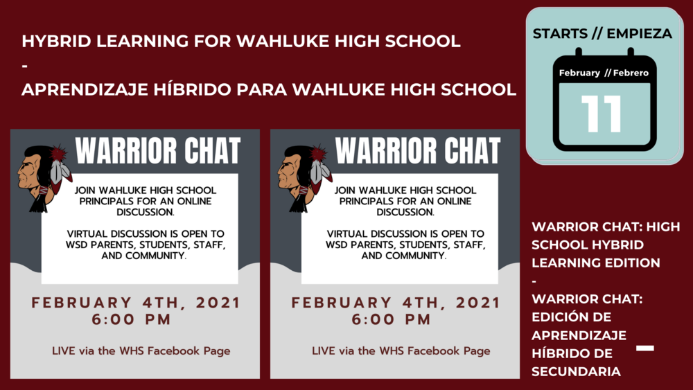 WHS Warrior Chat 
