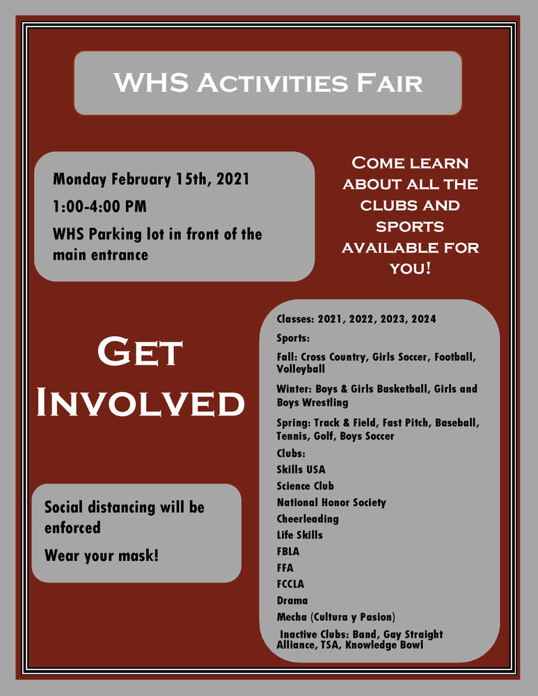 WHS Activities Fair