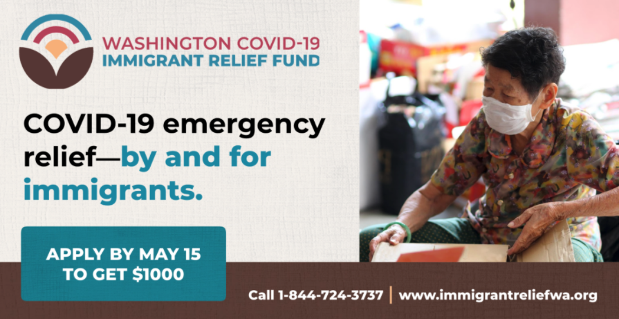 Washington COVID-19 Immigrant Relief Fund - 2nd Application