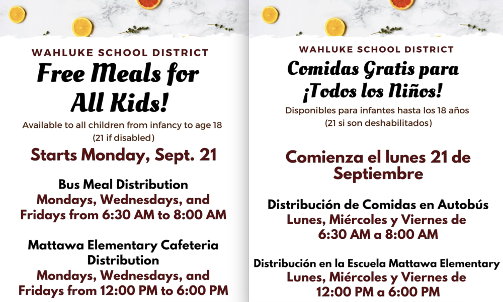 Free Meals