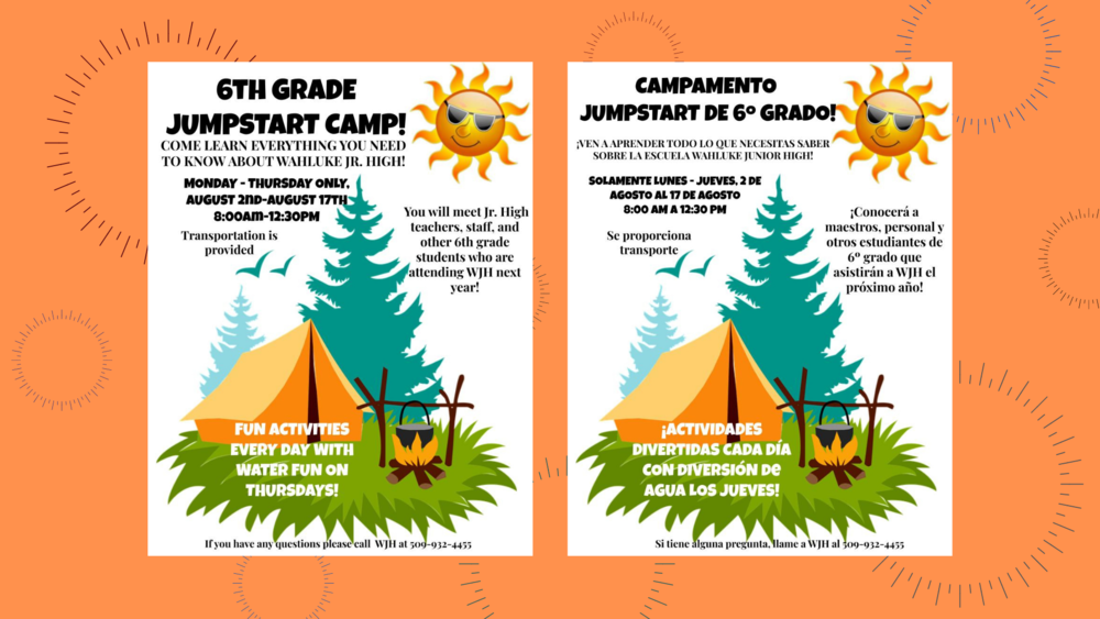 6th grade Jumpstart Camp