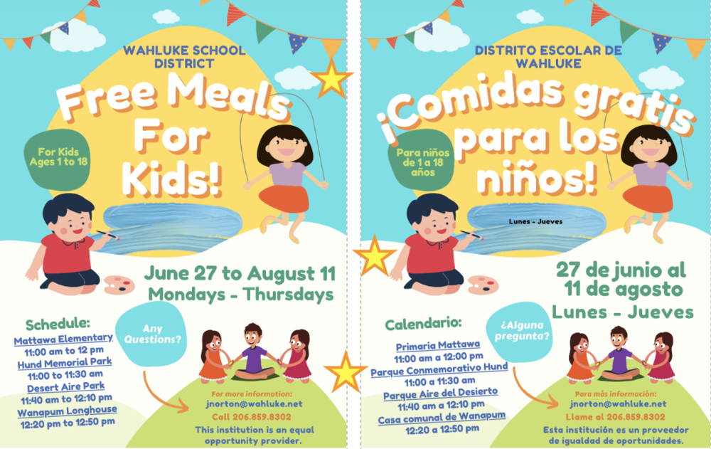 Free Meals for Kids 