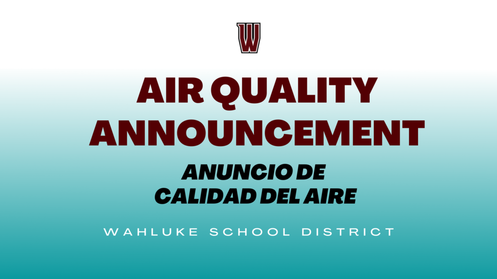 Air Quality Announcement 