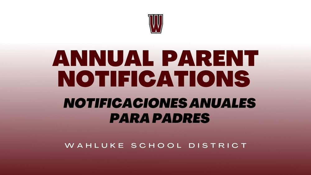 Annual Parent Notification 
