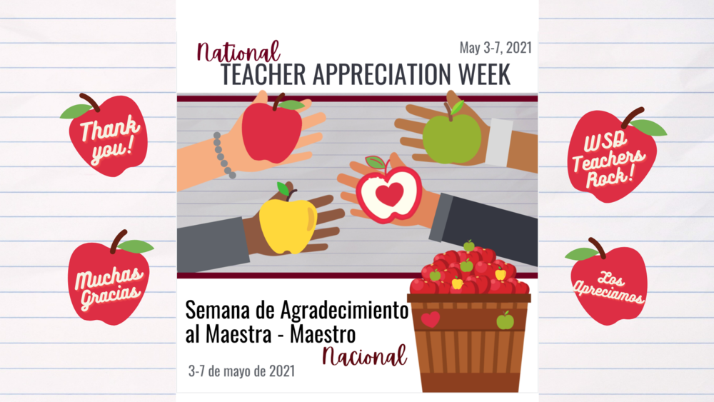 Thank You WSD Teachers!