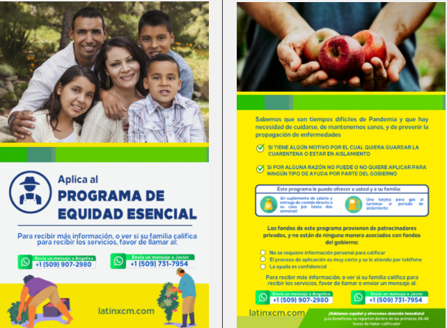 Essential Equity Resource Program for Agricultural Workers // Programa de Recursos Esenciales de Equidad para Trabajadores Agrícolas