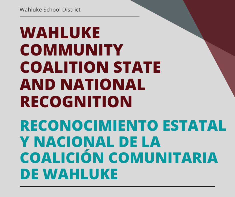 Wahluke Community Coalition State and National Recognition