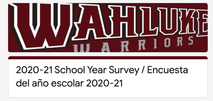 2020-21 Survey