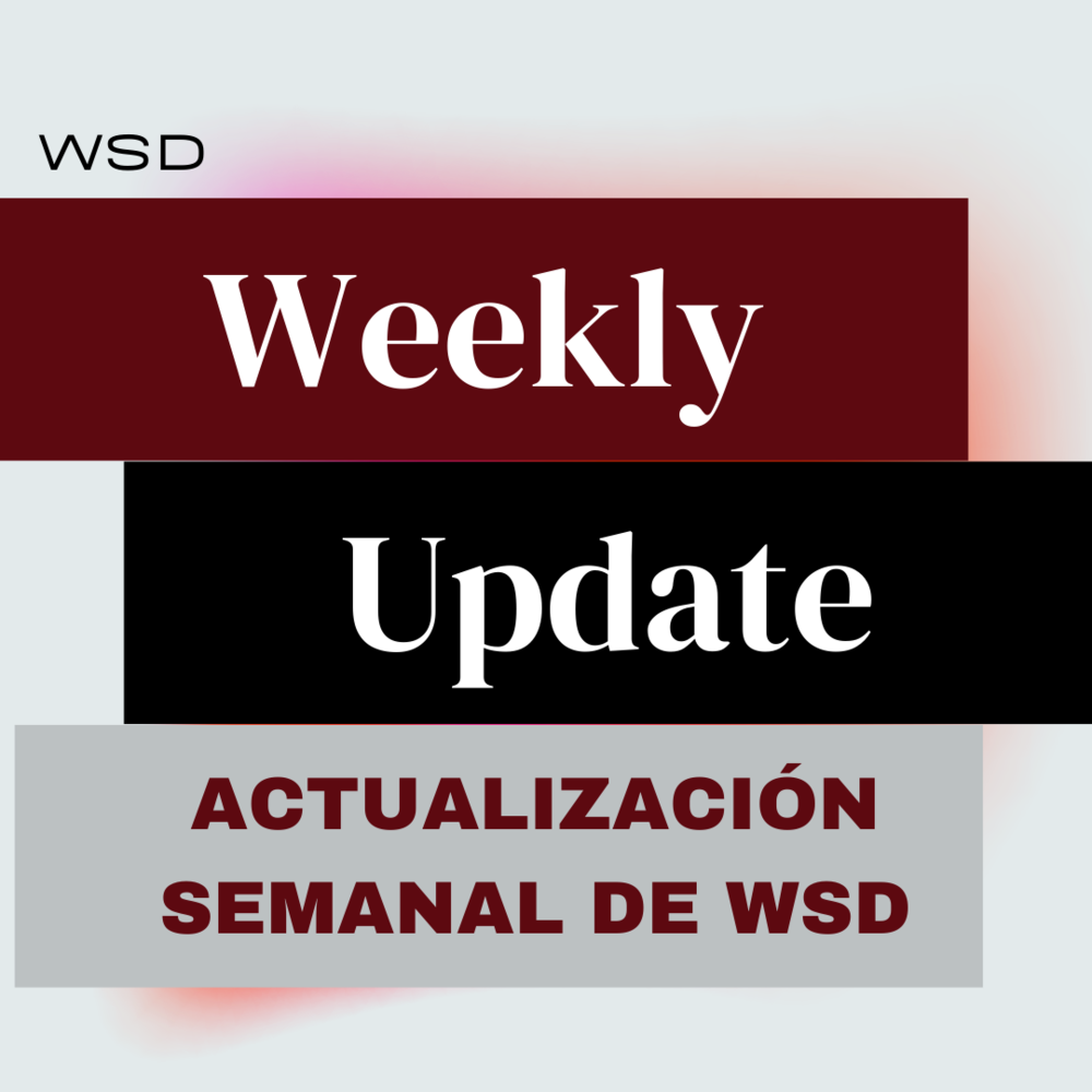 Weekly Update: May 3rd - May 6th