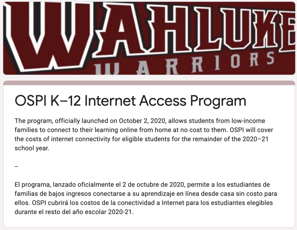 OPSI Internet Access