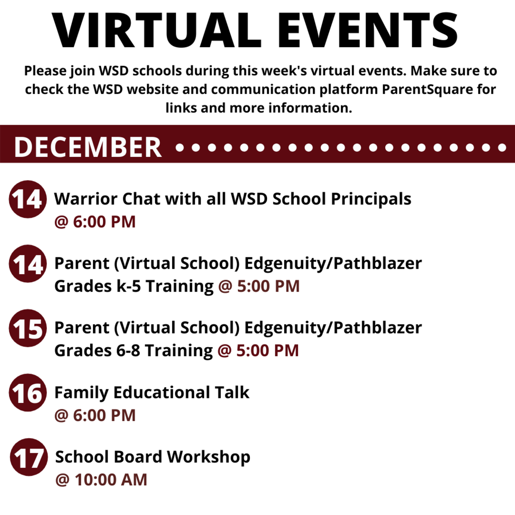 Virtual Events