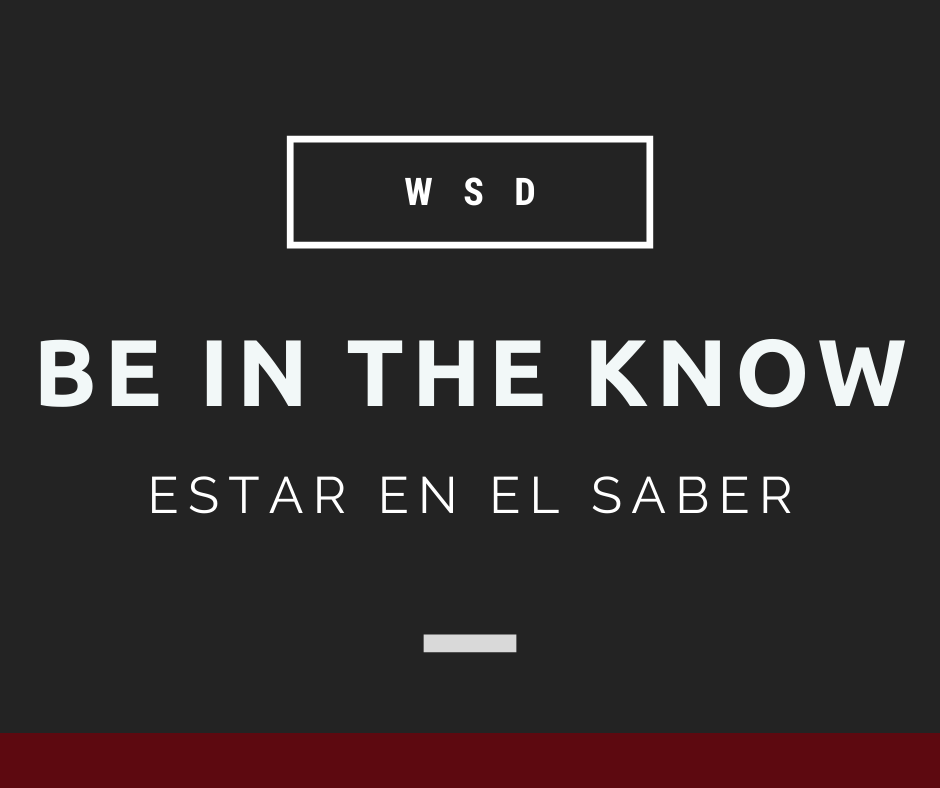 be in the know