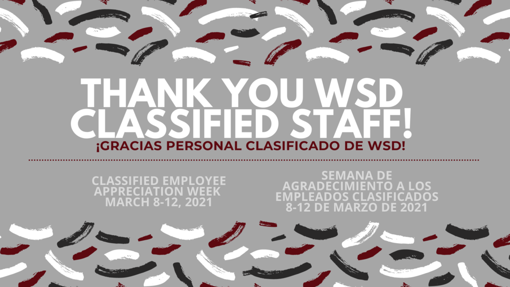 classified employee appreciation week.
