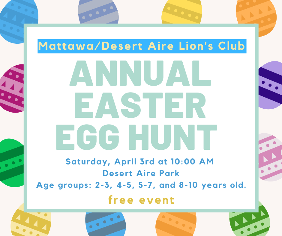 Lions Club Easter Egg Hunt