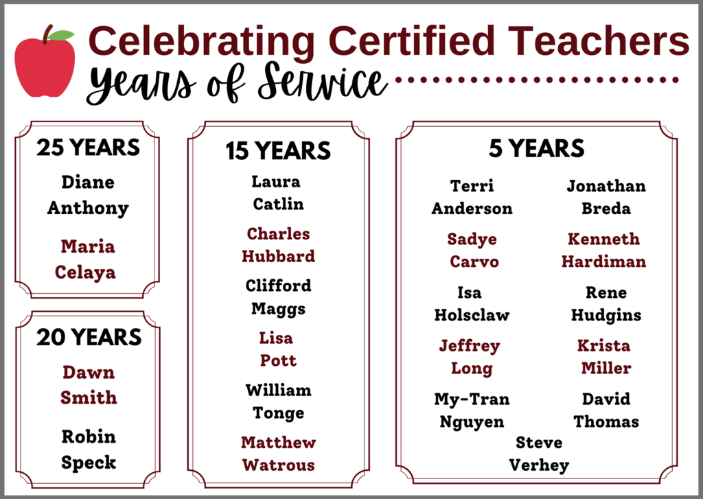 teacher appreciation week