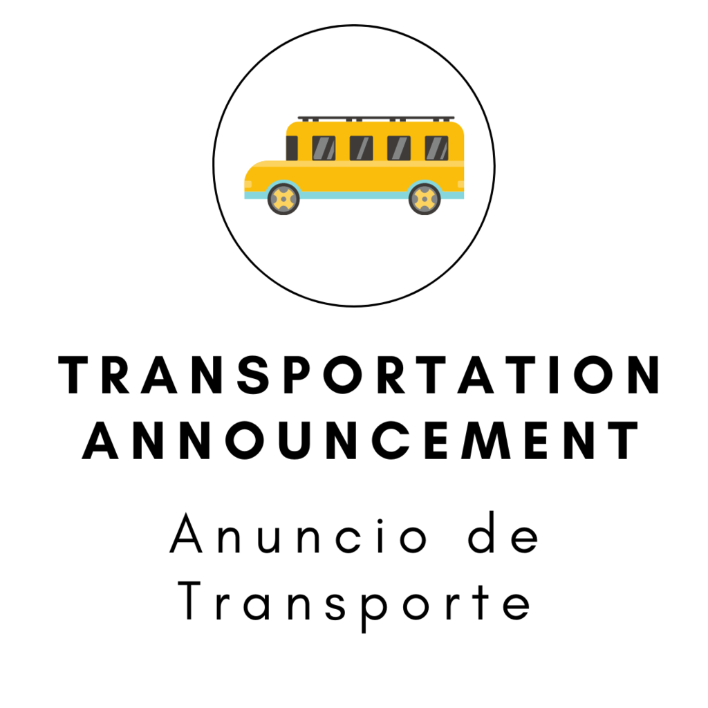 transportation announcement
