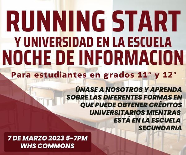 Running Start Info Night