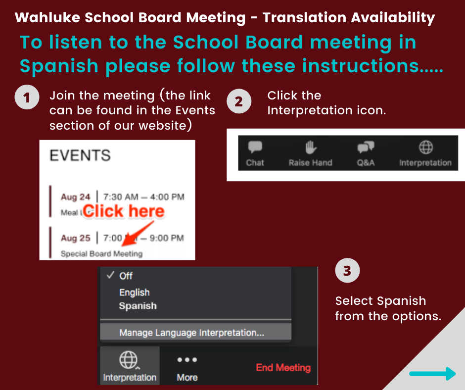 School Board Translation