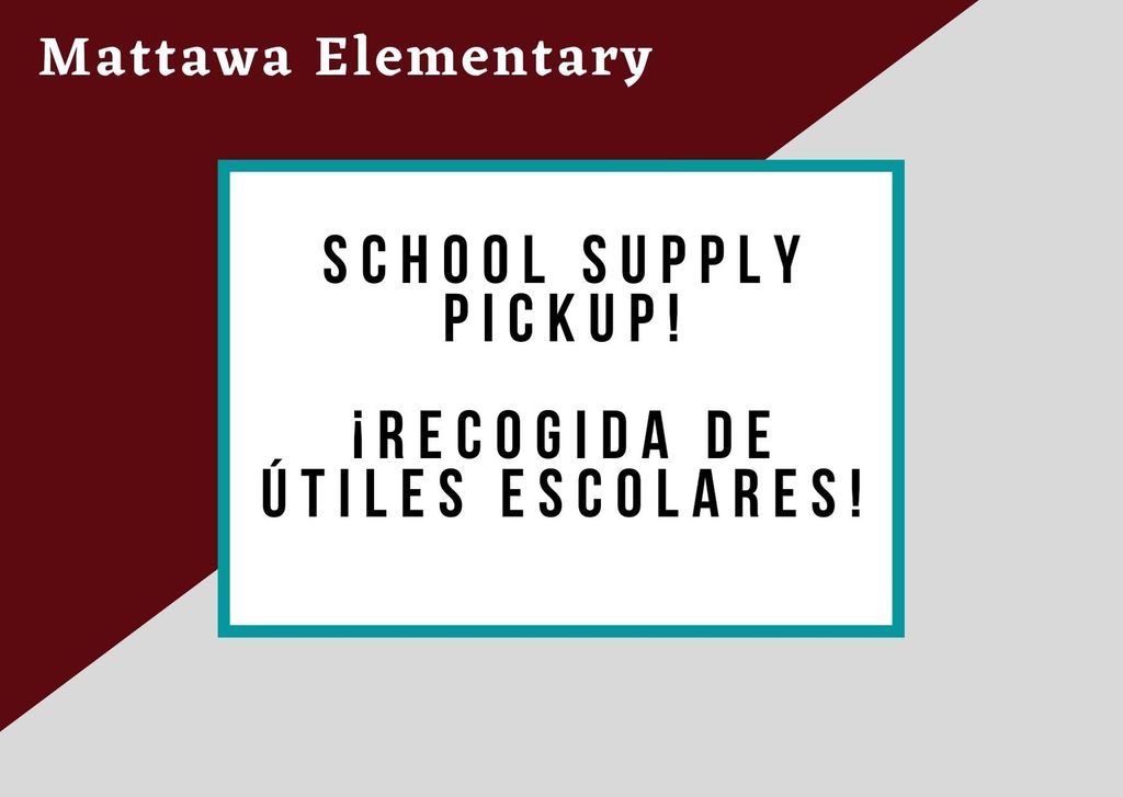 School Supply Pickup