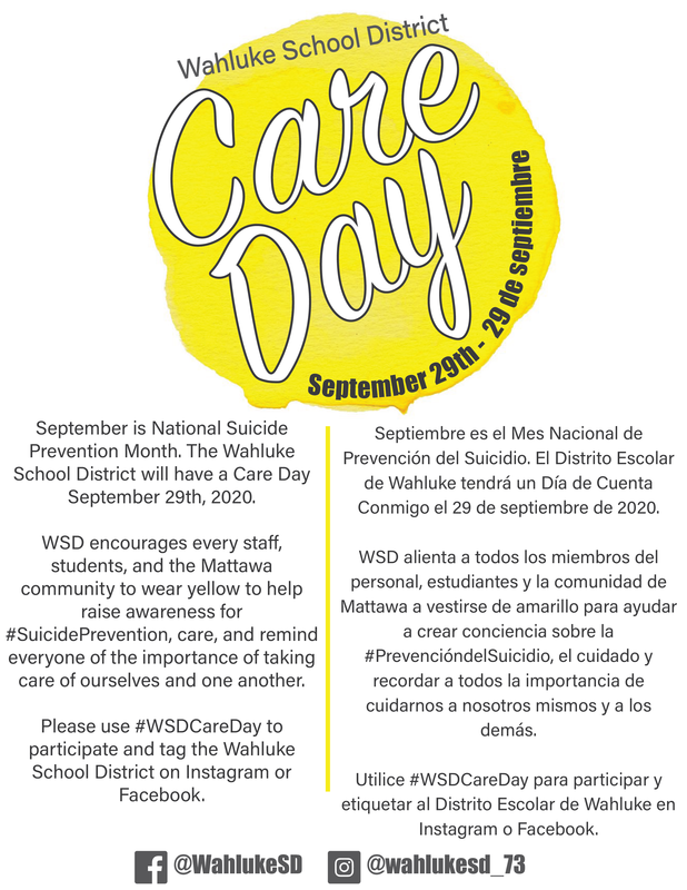 Suicide prevention day wear yellow